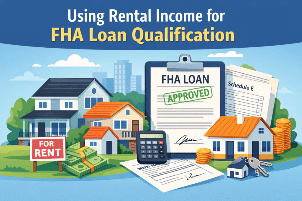 Rental income for FHA mortgage qualification